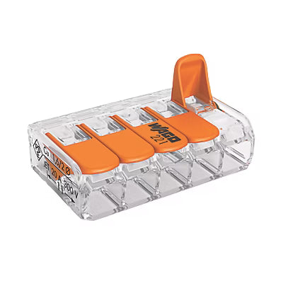 Wago 5-Way Lever Connectors