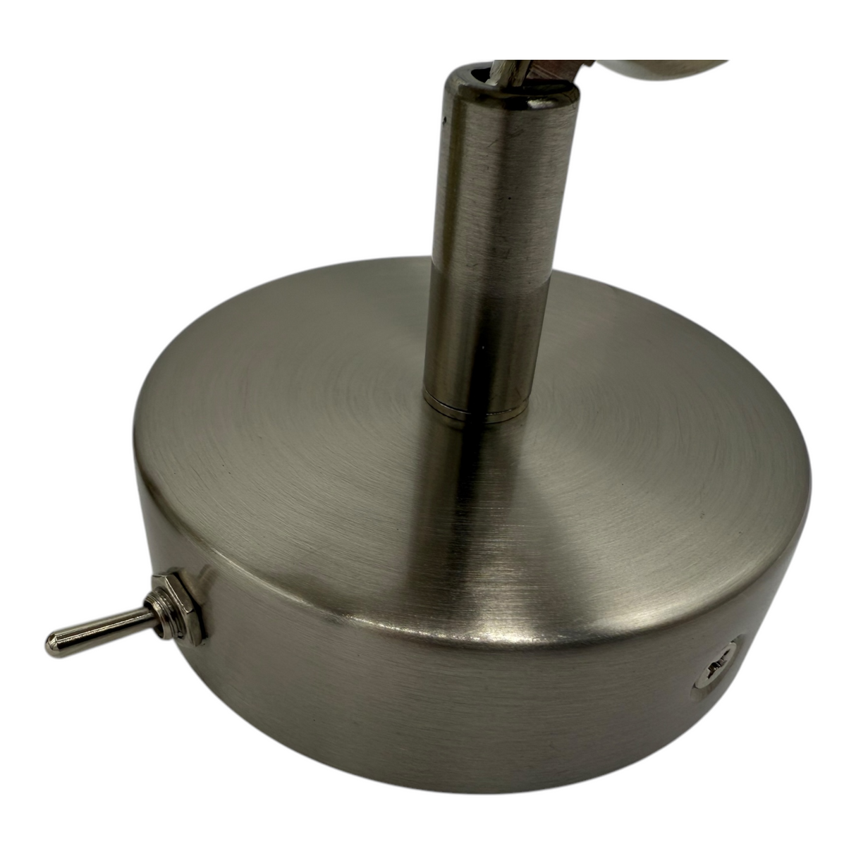 GU10 Spotlight (Brushed Chrome) - Includes 15 LED Bulb