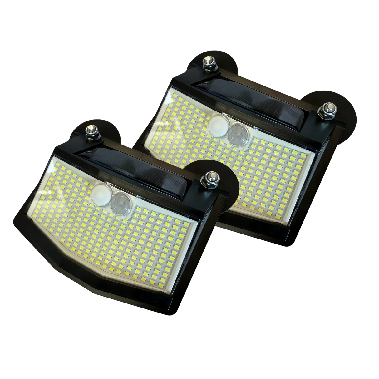 2 x 248 LED Solar Lights (twin pack) - Magnetic