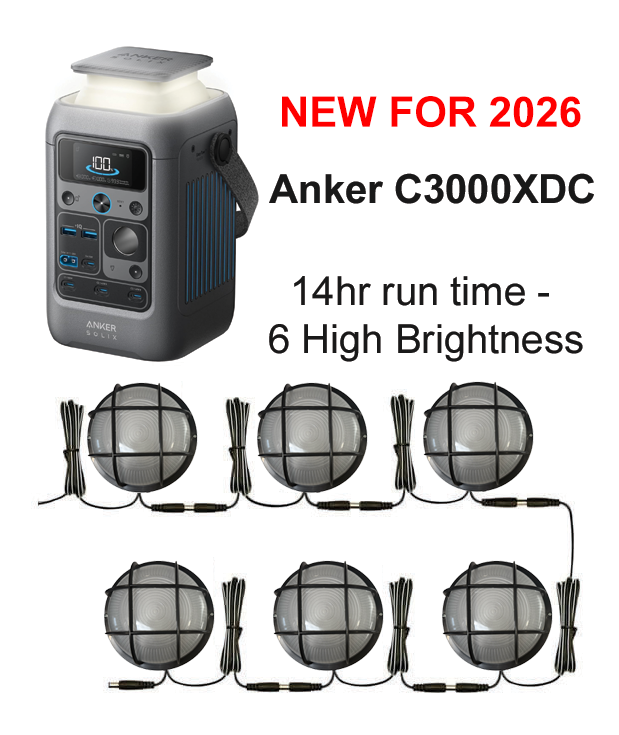 Off Grid Lighting System - Power Cube (Starter Kit) - 2026