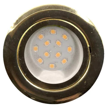 Cabinet Light (Brass) - 12 LED Dimmable