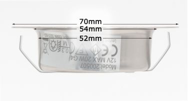 Cabinet Light (Chrome) - 12 LEDs