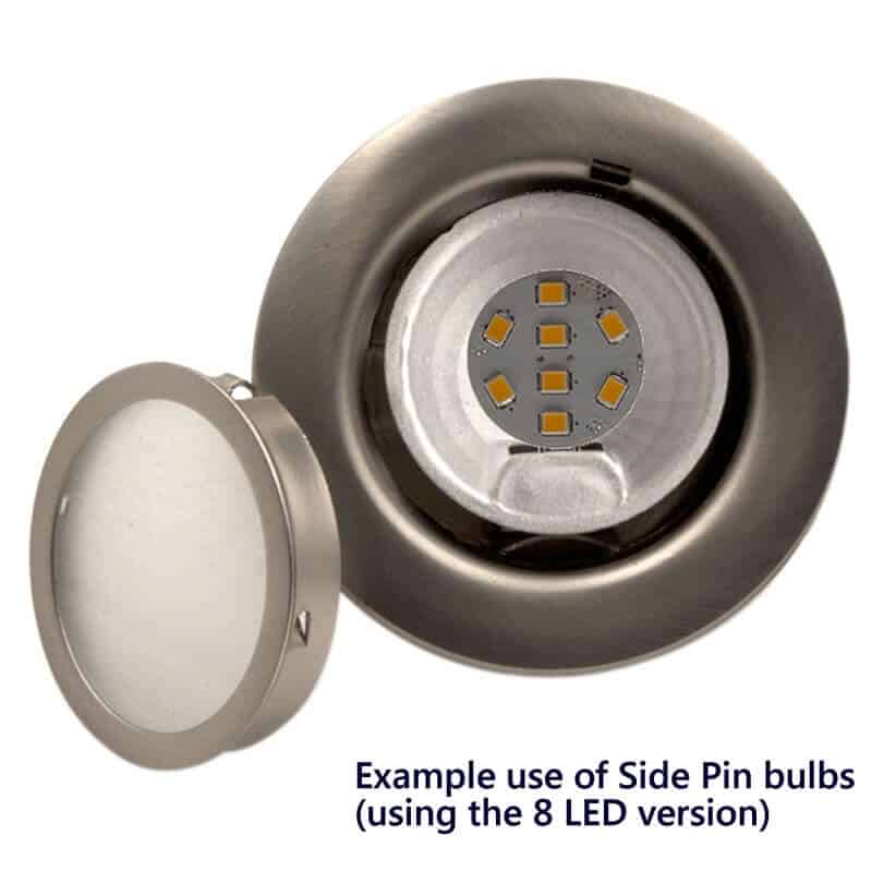 Cabinet Lights - Satin Chrome