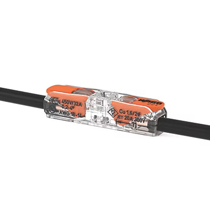 Wago 2-Way Inline Lever Connectors