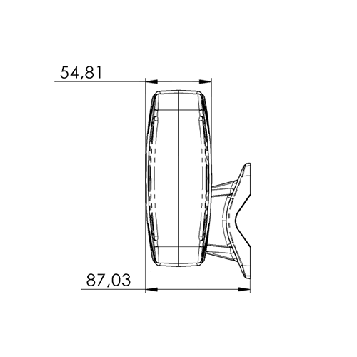 Poynting XPOL-1-5G V2 Outdoor 4G LTE/5G 3.5dBi 2x2 MIMO Outdoor Antenna, White