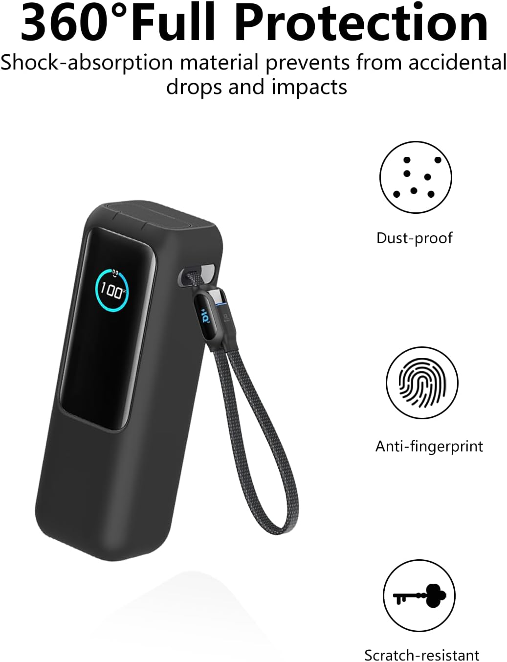Silicone Protective Case for Anker Power Bank 165W (25000mAh