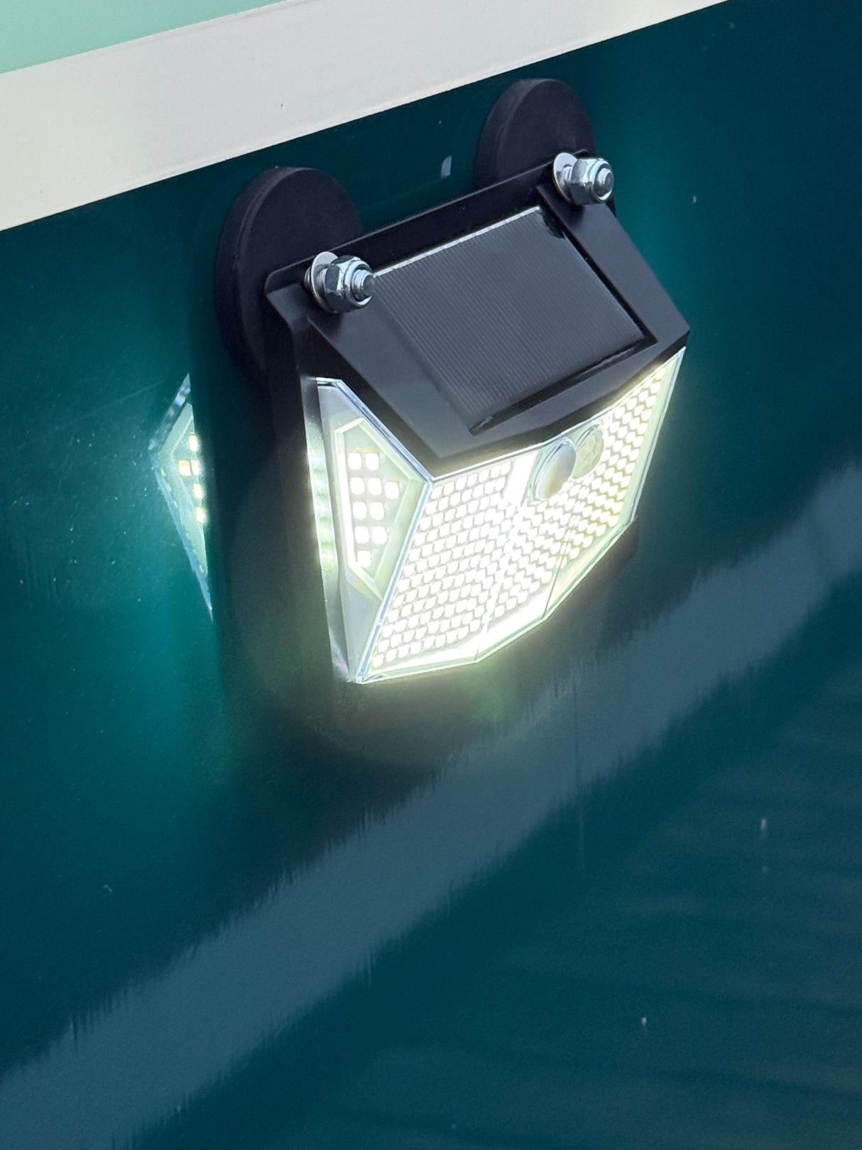 2 x 248 LED Solar Lights (twin pack)- Magnetic
