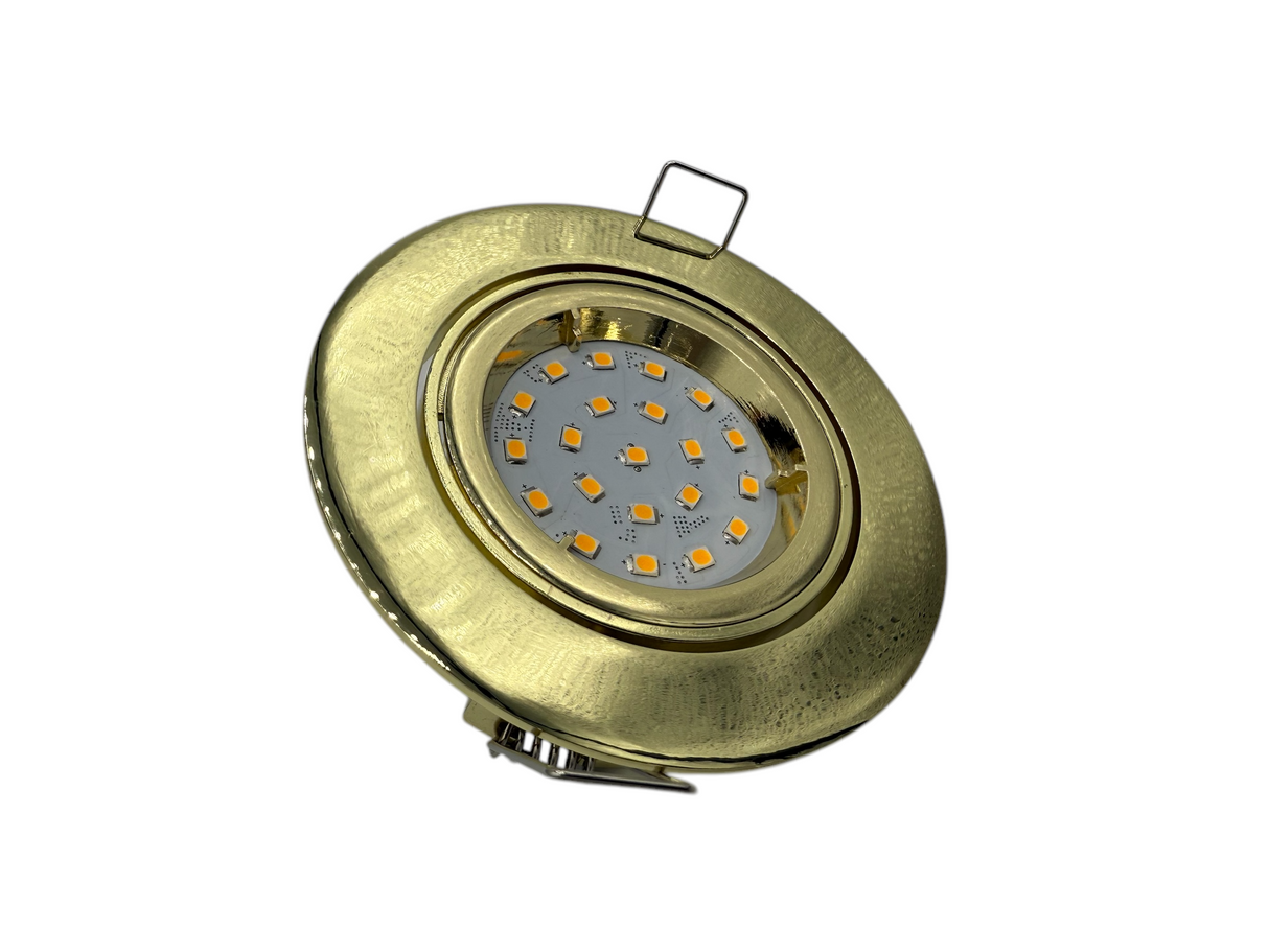 MR16 Swivel Light Brass (Includes Bulb)