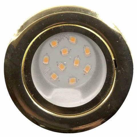 Cabinet Light (Brass) - 10 LEDs