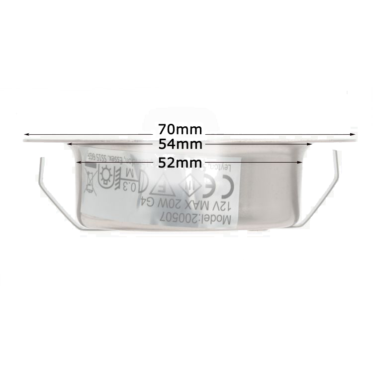 Cabinet Light (Chrome) - 12 LEDs