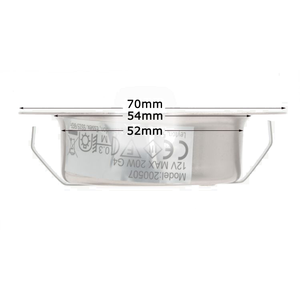 Cabinet Light (Chrome) - 12 LEDs